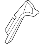 7L7Z7831011AB - Body: Rear Trim for Lincoln: Navigator Image