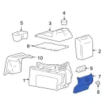 7L3Z18045E24BA - Body: Rear Panel for Ford: F-150 Image