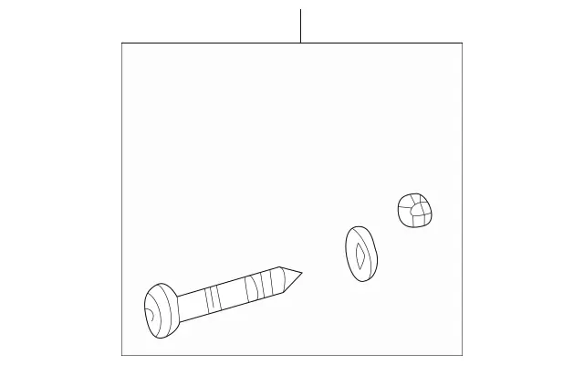 2023330371 - Front Axle: Parts Kit, Bolt for Mercedes-Benz: C220, C230, C280, C43 AMG, CLK430, SLK230, SLK320 Image