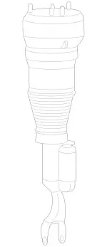 2173203701 - : Strut                                    for Mercedes-Benz Image