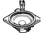 CL3Z18808F - Body: Inst Panel Speaker for Ford: F-150 Image