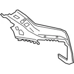 FA1Z5841020B - Body: Corner Reinforced for Lincoln: MKX, Nautilus Image