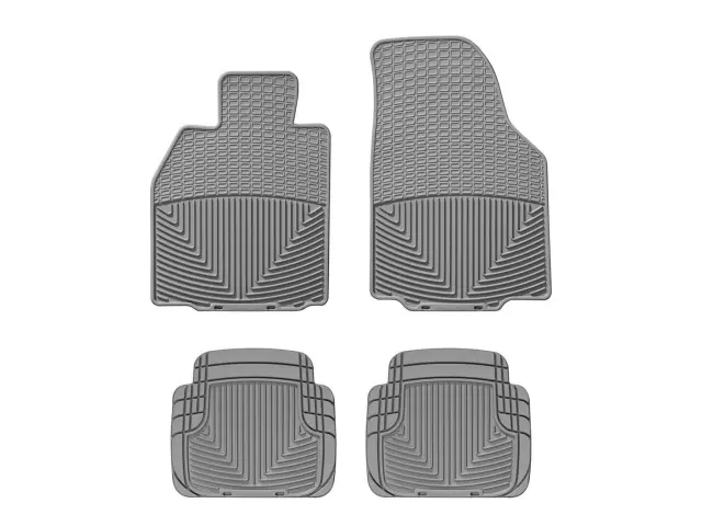 W57GRW50GR - Accessories: Front &amp; Rear Grey All Weather Floor Mats for WeatherTech Image