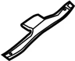 755187S030 - Body: Reinforcement for Infiniti Image