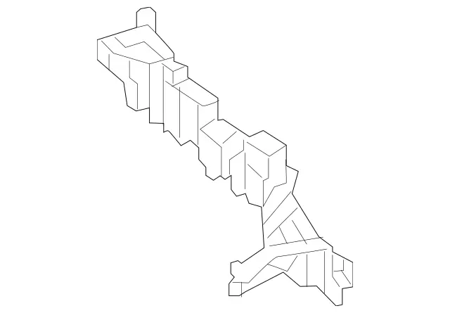 2226941401 - Panelling: Bracing for Mercedes-Benz: Maybach GLS600, Maybach S550, Maybach S560, Maybach S600, Maybach S650, S450, S550, S550e, S560, S600, S63 AMG, S65 AMG Image image