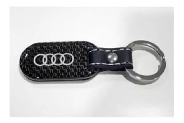 Key Chain - Carbon Fiber - Audi (ZAW-087-610)
