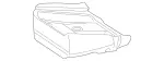 2219203250 - : Padding, Rear Seat Cushion for Mercedes-Benz Image