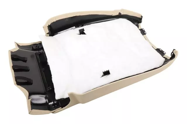 Very Dark Cashmere Front Seat Back Finish Panel - GM (23421423)