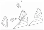 2208200164 - : Tail Lamp for Mercedes-Benz Image