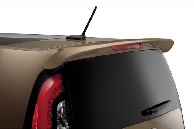 B2F34AB100ANB - : Rear Lip Spoiler - Shown In Red - Latte Brown for Kia Image