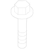 9902127 - Front Seat: Self-Tapping Screw for Mercedes-Benz: 300C, 300CD, 350SD, A220, A35 AMG, C300, C350e, C400, C43 AMG, C450 AMG, C63 AMG, C63 AMG S, C63 AMG S E Performance, CLE300, CLE450, CLE53 AMG, E400, E450, E53 AMG, EQB 250+, EQB 300, EQB 350, EQE 350, EQE 350+, EQE 500, EQE AMG, EQS 450, EQS 450+, EQS 580, EQS AMG, GLA250, GLA35 AMG, GLA45 AMG, GLC300, GLC350e, GLC43 AMG, GLC63 AMG, GLC63 AMG S, GLC63 AMG S E Performance, Maybach S580, Maybach S680, S500, S580, S63 AMG E Performance Image