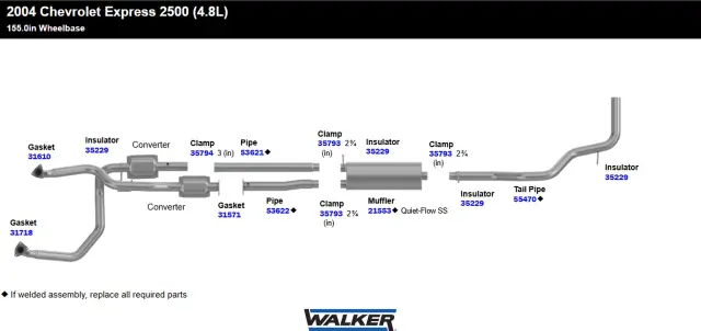 31610 - Gaskets: Exhaust Pipe Flange Gasket for Walker Exhaust Image