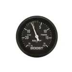 2310 - : GAUGE, VAC/BOOST, 2 5/8", 30INHG-20PSI, MECHANICAL, BLACK, AUTOGAGE for AutoMeter Image