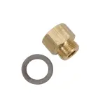 8090 - : Sqaure-bore carburetor inverted flare fuel inlet fitting for Edelbrock Image