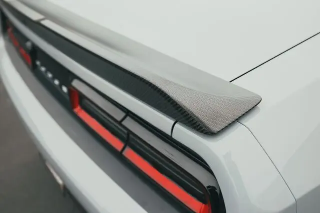 DIRDEMN002M - : 2018 Dodge DEMON  Rear Spoiler Matte Finish - SpeedKore for Licensed Image