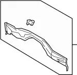 674001BA0A - Body: Dash Cross-member for INFINITI: EX35, EX37, G37, Q60, QX50 Image