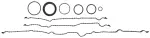 JV5187 - : Engine Timing Cover Gasket Set for Mahle Image
