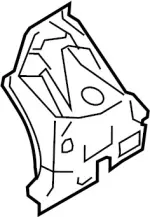 641215UK0A - Body: Apron Panel for Infiniti Image