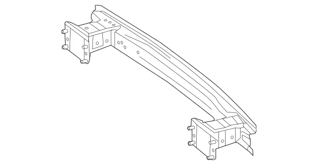 1776105400 - Substructure: Rear Crossmember for Mercedes-Benz: 180b, GLA250, GLA35 AMG, GLA45 AMG Image image