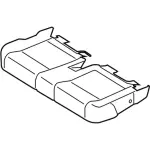 CK4Z9963805ED - Body: Cushion Cover for Ford Image