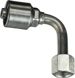 G251810606 - : Female JIC 37 Flare Swivel - 90 Bent Tube (MegaCrimp) for Gates Image