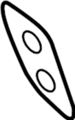 13050JA11A - Cooling System: Water Pipe Gasket for Infiniti Image