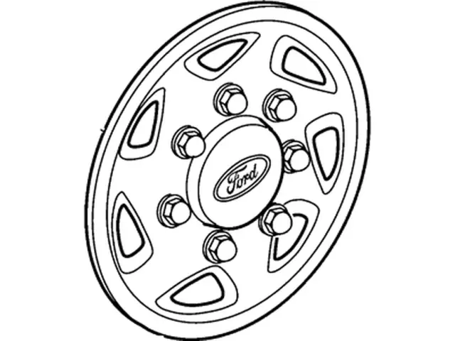 F6UZ1130FA - Suspension: Cover for Ford: E-150, E-150 Club Wagon, E-150 Econoline, E-150 Econoline Club Wagon, E-250, E-250 Econoline, E-350 Club Wagon, E-350 Econoline, E-350 Econoline Club Wagon, E-350 Super Duty, E-450 Econoline Super Duty, E-450 Super Duty, Econoline Super Duty Image