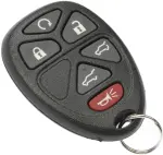 13714 - : Keyless Entry Remote 6 Button for Dorman Image
