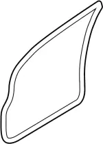 76921ZQ00C - Body: Opening Trim for Infiniti Image