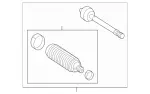 906460015564 - : Inner Tie Rod for Mercedes-Benz Image
