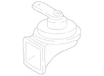 45429620 - Electrical Equipment and Instruments: Horn for Mercedes-Benz: SLK230, SLK320 Image