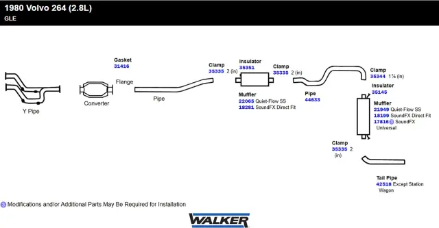 35145 - : Exhaust System Hanger Insulator for Walker Exhaust Image
