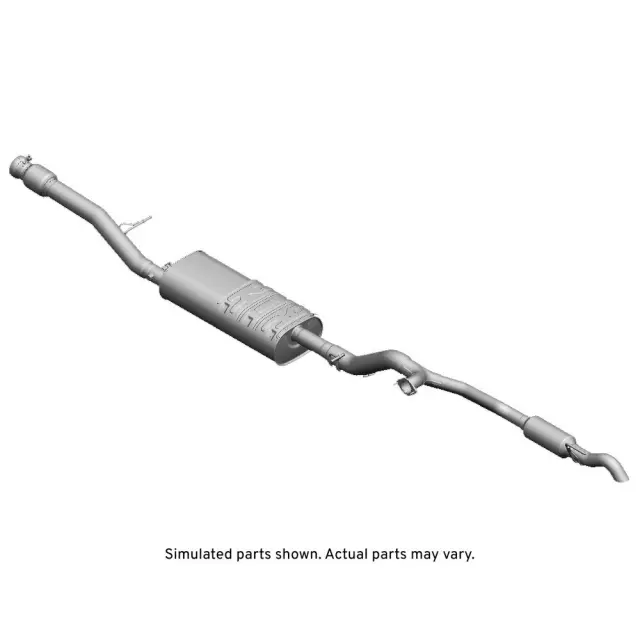 85537498 - : Muffler &amp; Pipe for Chevrolet: Silverado 1500 Image