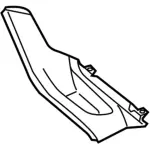 BM5Z5804567AK - Body: Trim Bezel for Ford: Focus Image