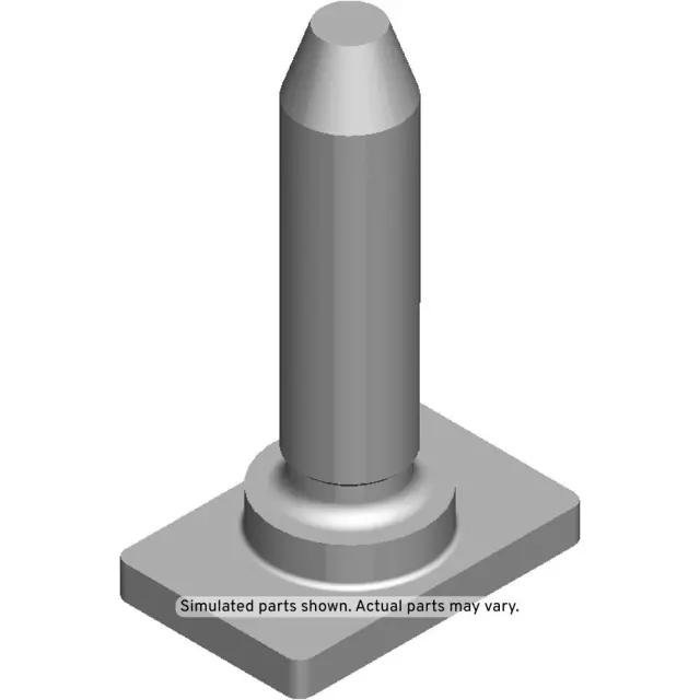 11570693 - Body: Molding Stud for Cadillac: ELR, SRX | Chevrolet: Silverado 2500 HD, Silverado 3500 HD | GMC: Sierra 2500 HD, Sierra 3500 HD Image