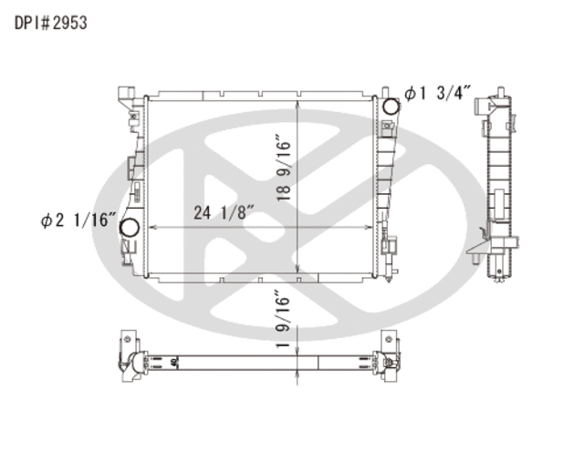 A2953 - : Koyorad Radiator for Koyo Image
