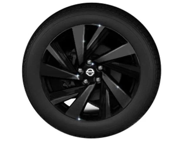 T99W19UC3A - Wheels: 20", Black Aluminum Alloy Wheel Kit for Nissan: Murano Image