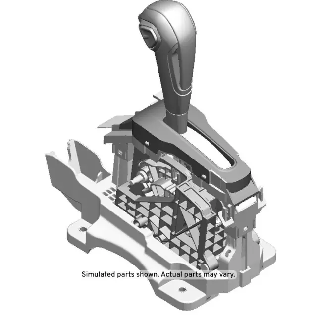 95362837 - : Jade Black Automatic Transmission Shift Lever Assembly for GM Image