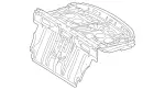 2106400460 - Body: Package Tray for Mercedes-Benz Image