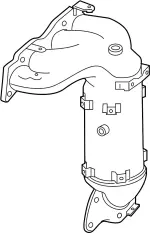 140E23KR0A - : Exhaust Manifold for INFINITI: QX60 Image
