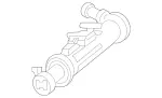9068600347 - Electrical: Washer Nozzle for Mercedes-Benz Image