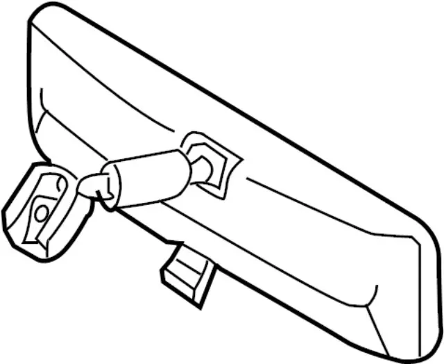 Mirror Inside - Infiniti (96321-9DJ0A)