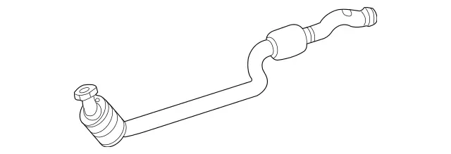 2044901147 - : Exhaust Line for Mercedes-Benz: C63 AMG Image