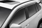 2884074 - : Low Profile Ventvisor Deflector; Smoke with Chrome Trim; Outside Mount; 4 pc. for Husky Liners Image