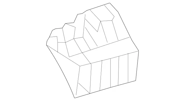 2136920800 - Trim and Lining: Absorber for Mercedes-Benz: E53 AMG, E63 AMG S Image image