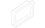 2038351498 - : Seal for Mercedes-Benz: 180C, C230, C240, C280, C32 AMG, C320, C350, C55 AMG, CLK320, CLK350, CLK500, CLK55 AMG, CLK550, CLK63 AMG, G55 AMG, G550, G550 4x4, G63 AMG, G65 AMG Image