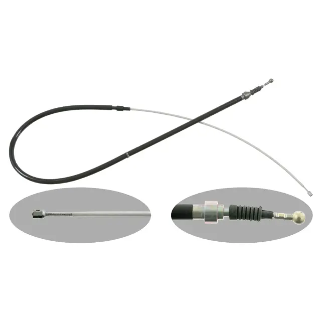 22736 - Brakes &amp; Brake Parts: Febi 22736 Parking Brake Cable for FEBI RUBBER CO Image