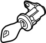 H06017Y029 - Body: Lock Cylinder for INFINITI: QX56 Image