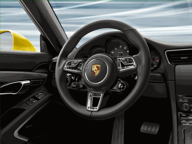 Gt Sports Steering Wheel In Leather With - Porsche (991-044-400-32-9J9)