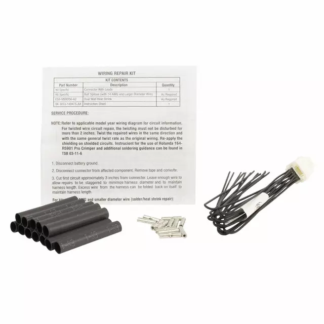 JU2Z14S411FA - : Wire Assembly for Ford Image